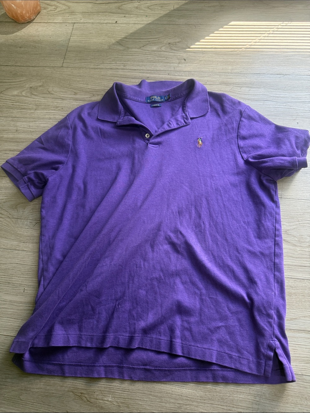 Polo by Ralph Lauren Purple Classic Polo Shirt